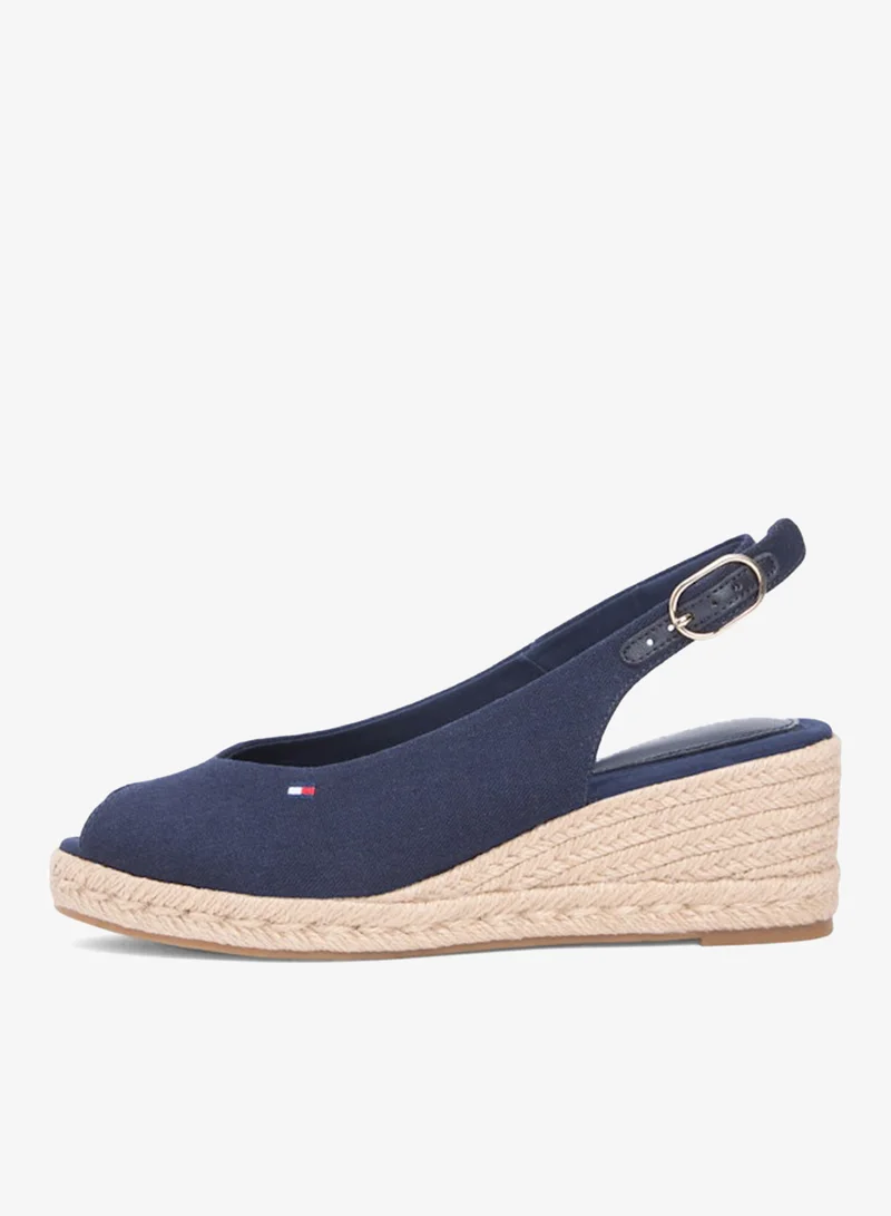 TOMMY HILFIGER Hemp Slingback Wedge Espadrilles